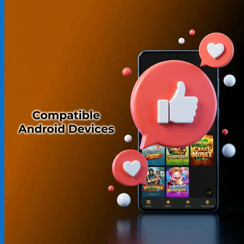 List of compatible Android devices for Jeetbuzz app including Samsung, Xiaomi, OPPO, Realme, Vivo and Tecno models