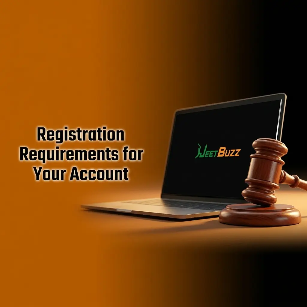 Jeetbuzz account registration requirements including age verification, KYC documents, and one account per user policy