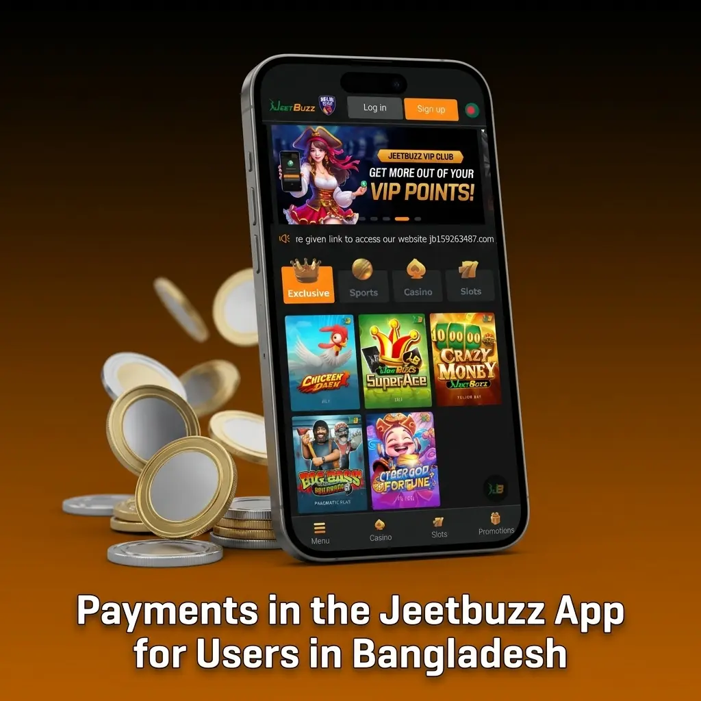 Jeetbuzz app payment methods in Bangladesh including BKash, Rocket, Nagad, and crypto options for deposits and withdrawals