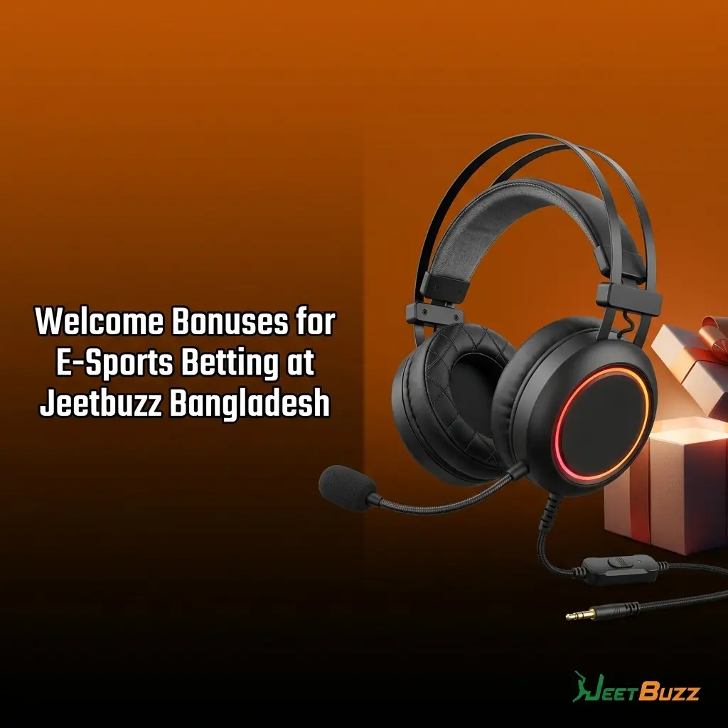 Jeetbuzz Bangladesh welcome bonuses including free spins, cashback, and 50% sports refund for esports betting